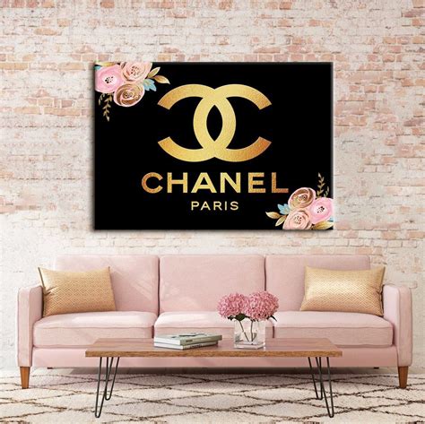 chanel framed print|chanel images to print.